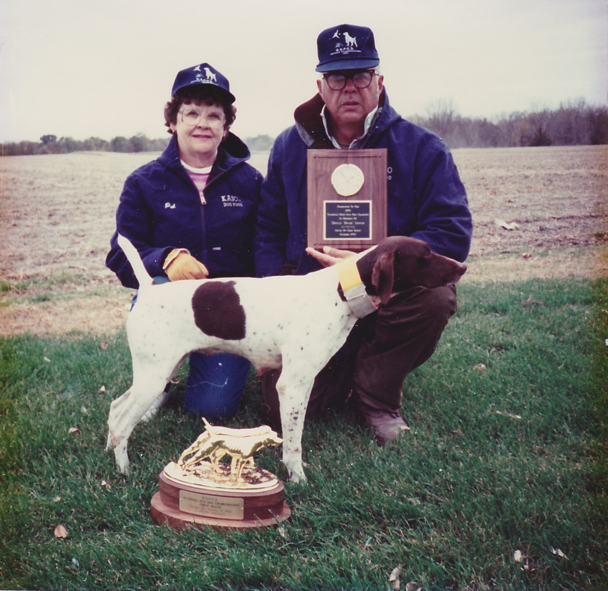 Photo with trophy